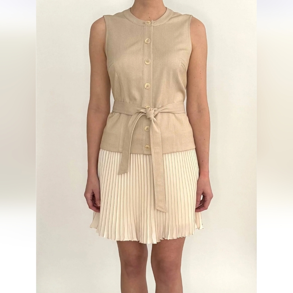 NWT Cartolina Emory Dress Ecru Color Size XS